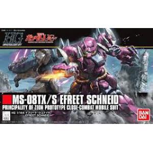 BANDAI 5057406 1/144 HGUC版#206--MS-08TX/s 依弗利特.勇士型 EFREET SCHNEID