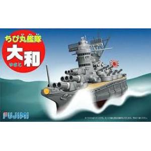 FUJIMI 422435  蛋船--WW II日本.帝國海軍 '大和號'帶斜口鉗戰列艦/免膠水多色成型