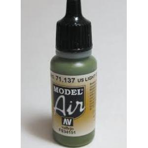 VALLEJO MODEL AIR-71.137 美國.空軍 淺綠色 US LIGHT GREEN