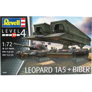 REVELL 03307 1/72 德國.國防軍 '豹'1A5坦克+'海狸'架橋坦克