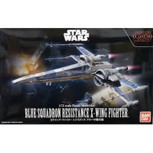 BANDAI 223296 1/72 星際大戰--反抗軍.藍色中隊X翼戰機 BLUE SQUADRON RESISTANCE X-WING FIGHTER