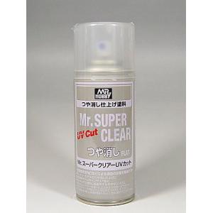 GUNZE GB-521  油性抗紫外線消光保護透明漆 Mr.SUPER CLEAR FLAT UV CUT