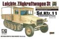 AFV CLUB 35047 1/35 WWII德國.陸軍 Sd.Kfz.11 3噸半履帶車/後期型