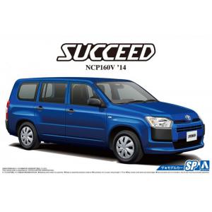 AOSHIMA 051443 1/24 本田汽車 NCP-160V SUCCEED休旅車/2014年式樣