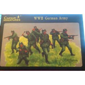 CAESAR MINIATURES H-037 1/72 WW II德國.陸軍 步兵人物