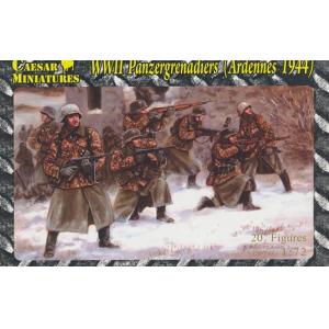 CAESAR MINIATURES HB-02 1/72 WW II德國.陸軍 1944年阿登戰役裝甲擲彈兵人物