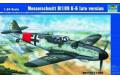 TRUMPETER 02408 1/24 二戰德國.空軍 梅賽施密特公司 BF109 G-6後期生產...