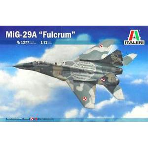 ITALERI 1377 1/72 俄羅斯.空軍 米格MIG-29A'支點'戰鬥機/波蘭.空軍彩繪機式樣