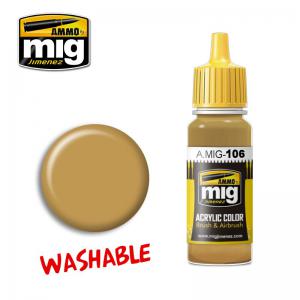 A.MIG-0106 可水洗沙色 WASHABLE SAND (RAL 8020)