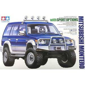 TAMIYA 24124 1/24 三菱汽車 MONTERO 帶運動選項吉普車