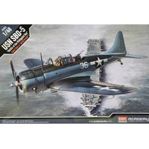 ACADEMY 12329 1/48 WW II美國.海軍 SBD-5'無畏者'俯衝轟炸機/菲律賓海戰式樣