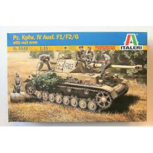 ITALERI 6548 1/35 WW II德國.陸軍 Pz.Kpfw.IV Ausf.F1/F2/G四號坦克帶休息乘員人物