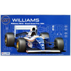 FUJIMI 091860-GP-SP.39 1/20 威廉士車隊 FW-16方程式賽車/1994年.巴西站式樣