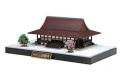 FUJIMI 500546 1/100 建築物系列--(16)金閣寺 Kinkaku Temple Brown Roof ver.