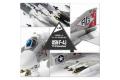 ACADEMY 12323 1/48 美國.海軍 F-4J'鬼怪/幽靈II'戰鬥轟炸機/第VF-102中隊式樣