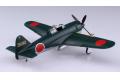 AOSHIMA 051924 1/72 WW II日本.帝國海軍 川西公司N1K1-jb'紫電'11-乙型戰鬥機/筑波航空隊式樣