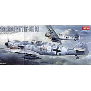 ACADEMY 12467 1/72 WW II德國.空軍 梅賽施密特公司BF-109 G.6 戰鬥機