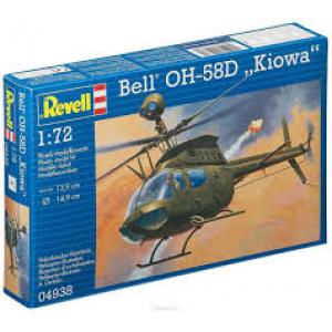 REVELL 04938 1/72 美國.陸軍 OH-58D'基歐瓦戰士'戰搜直升機