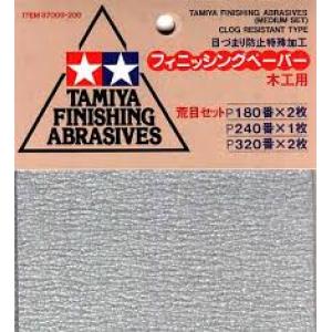 TAMIYA 87009 #180/240/320砂紙組  FINISHING ABRASIVES