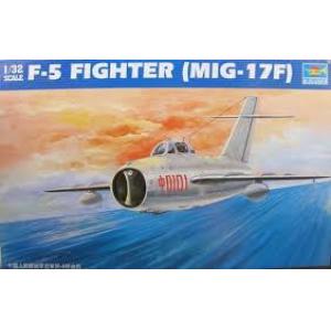 TRUMPETER 02205 1/32 中國.人民解放軍空軍 F-5'殲五'殲擊機(MIG-17F)