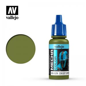 VALLEJO 69.029 機甲色彩系列--深綠色 DEEP GREEN