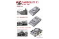 團購.BORDER/邊境模型 BT-003 1/35 WW II德國.陸軍 Pz.Kpfw.IV Ausf.F1四號F1型坦克/3合1.初回版