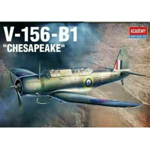 ACADEMY 12330 1/45 WW II英國.海軍 V-56-B1'切薩皮克/CHESAPEAKE(原美軍SB2U-3)'俯衝轟炸機