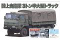 FUJIMI 723150-72M-8EX-2 1/72 日本.陸上自衛隊 3-1/2噸大型軍用卡車...