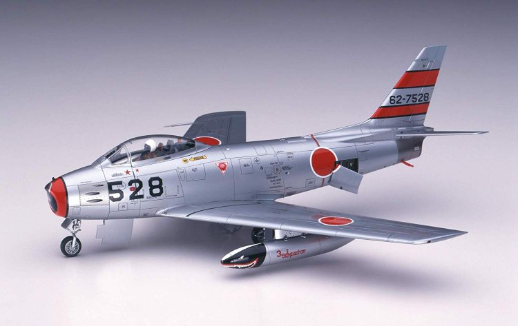 hasegawa 07514-pt-14 1/48 日本.航空自卫队 f-86-40"军刀"战斗机