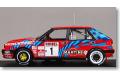 特價品--HASEGAWA 52609-SL-9 1/24 蘭吉雅汽車 DELTA  HF interate 16V賽車/1989年義大利.聖雷莫拉力賽事式樣