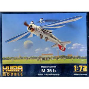 HUMA-model 2000 1/72 WW II德國.空軍 梅賽斯密特公司 M-35B教練機