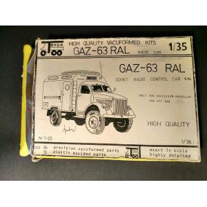 真空成型.特價品--TONDA T-CS 1003 22 蘇聯陸軍 高爾基汽車廠 GAZ-63RAL 通訊管制車