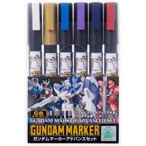 MR.HOBBY GMS-124 油性.鋼彈專用進階麥克筆套組 GUNDAM MAKER ADVANCED SET