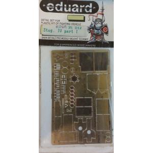 EDUARD 35-012 1/35 WW II德國.陸軍 Stug.IV四號突擊砲適用金屬蝕刻片PT.1