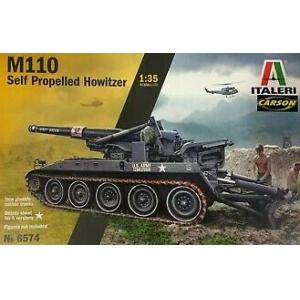 ITALERI 6574 1/35美國.陸軍 M-110 203mm自行榴彈砲