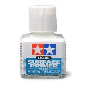 TAMIYA 87096 40ml白色.液態補土 40ML WHITE LIQUID SURFACE PRIMER