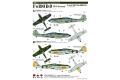 PLATZ pdr-18 1/144 WW II德國.空軍 福克公司  FW190D-9戰鬥機/1945年式樣/2架入