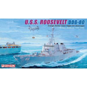 DRAGON 7039 1/700 美國.海軍 DDG-80阿利.伯克級'羅斯福/ROOSEVELT號'神盾驅逐艦 