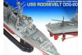 DRAGON 7039 1/700 美國.海軍 DDG-80阿利.伯克級'羅斯福/ROOSEVELT號'神盾驅逐艦 