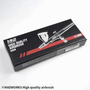 團購.MADWORKS M-201 0.3mm日規重力式噴筆  0.3mm HIGH QUALITY AIRBRUSH