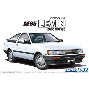 AOSHIMA 05968 1/24 豐田汽車 AE85'卡蘿拉/COROLLA'1500SR轎跑車/1985年分