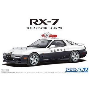 AOSHIMA 05922 1/24 馬自達汽車 FD3S RX-7轎跑車/日本.崎玉縣警車式樣