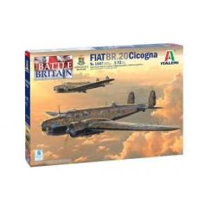 ITALERI 1447 1/72 WW II義大利.空軍 飛雅特公司BR.20'鸛'轟炸機