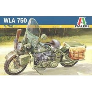 ITALERI 7401 1/9 WW II美國.陸軍 哈雷戴維森公司 WLA750軍用摩托車 