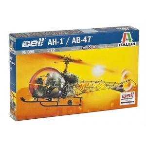 預先訂貨--ITALERI 0095 1/72 美國 貝爾公司AB-47直升機