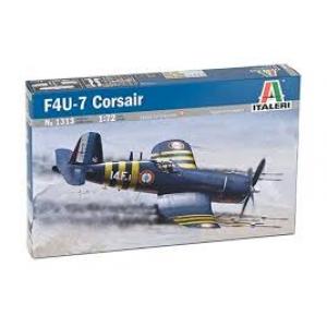 ITALERI 1313 1/72 WW II美國.海軍 沃特公司F4U-7'海盜式'戰鬥機/法國.海軍式樣