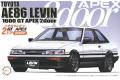 FUJIMI 035260-ID-61 1/24 豐田汽車 AE-86 LEVIN 1600 GT ...