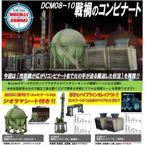 TOMYTEC DCM-08 1/144 戰亂下的煉油廠A(煤氣塔) Dio Com War Torn Refinery A