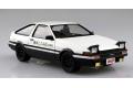 AOSHIMA 059609 1/24 頭文字D系列 #05 豐田汽車 AE86轎跑車/騰原拓海/第1卷式樣