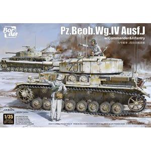 團購.邊境模型/BORDER MODELS BT-006 1/35 WW II德國.陸軍  Pz.Beob.Wg.IV Ausf.J四號J型砲兵觀測車